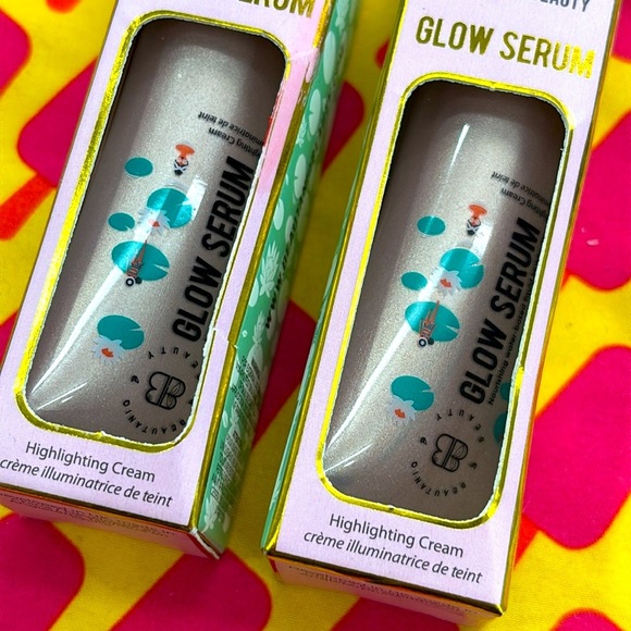 Brand New Set of 2 Beautaniq Beauty Glow Serum Highlighting Cream Morning Dew - Picture 4 of 12